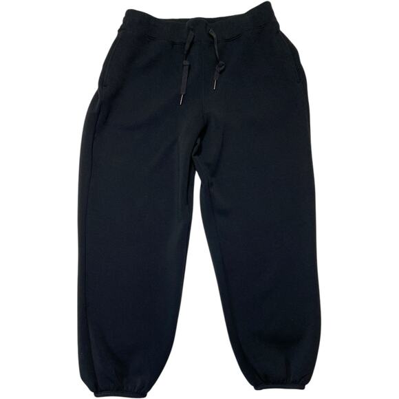 SPANX Air Essential Jogger Sweat Pants XL Womens Black Butter Soft - Picture 1 of 15